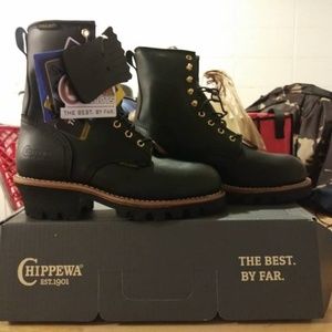 New woman Chippewa Boots 8" Tinsley ST WP Size 10